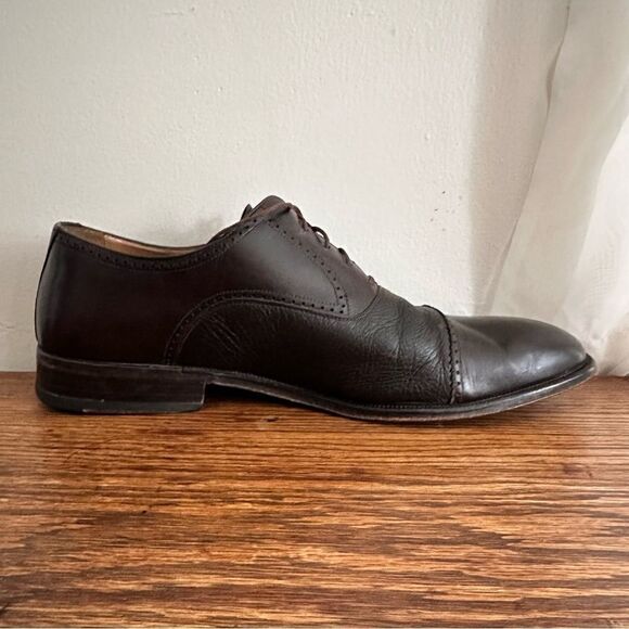 Magnanni Blanco Aldomar Dress Shoes 9249 Brown Brogue Cap Toe Oxfords Men’s 11.5 - Picture 2 of 8
